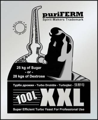 Купить турбо дрожжи Puriferm UK XXL 350 гр Болги