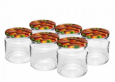 Банка 212 мл с крышкой 6 штук Варшава