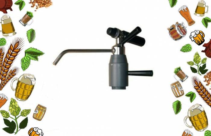 Кран Party master для разлива напитков из кега Покер 