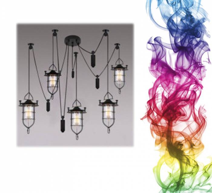 Купити Купити Купить Подвесная светильник Station Chandelier Лаблаби в Україні в Україні