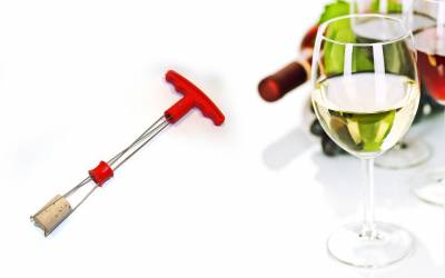 Устройство для извлечения пробки из бутылки