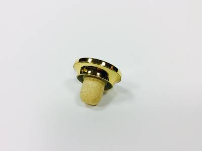 Пробка грибовидной формы с корковым основанием диаметр 30х21.80, капсула 50.8х17