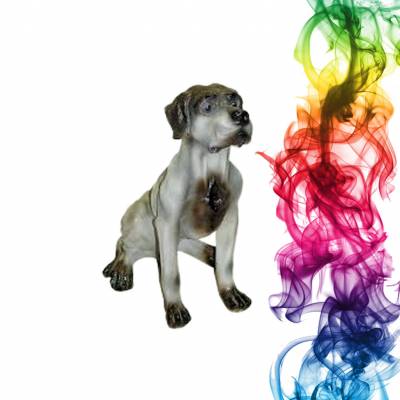 Садовая фигура купить Курцхаар высота 52 см киви