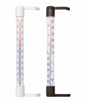Оконный термометр приклеиваемый 210x19мм Дабки