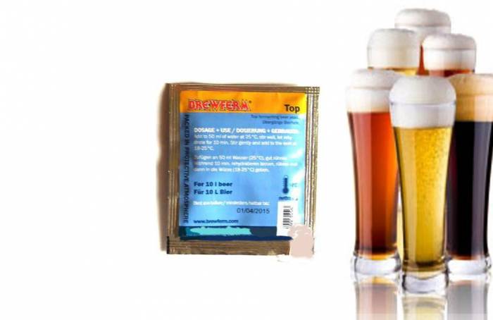 Купити Купити Пивные дрожжи Brewferm Top 6 грамм Шиллер в Україні в Україні