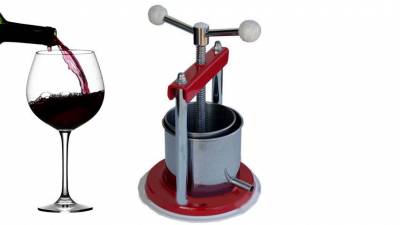 Ручной пресс для винограда PF 14 2.2 литра Италия Кантаре