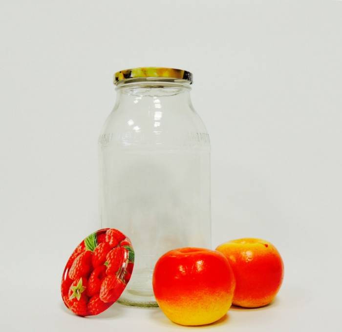 Банка стеклянная twist off с широким горлом Европа 1,7 л