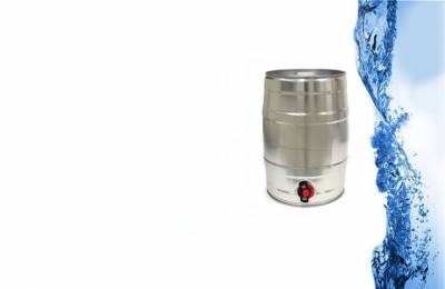 Бочонок металлический 5л с краном и колпаком Калька