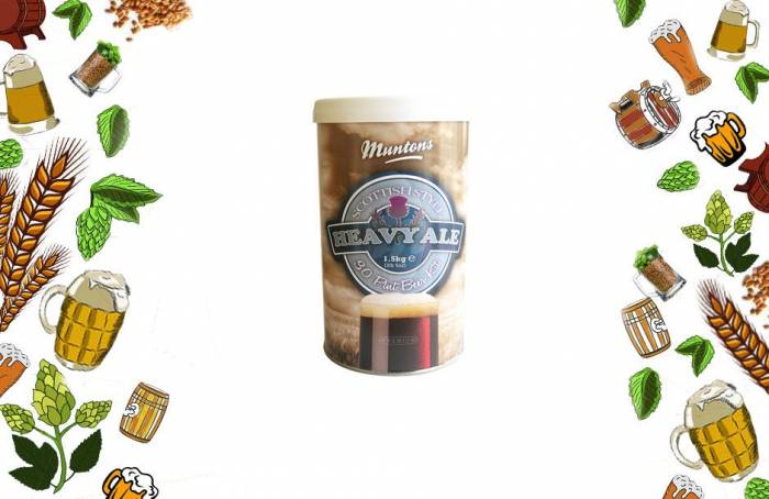 Купити Купити Экстракт пива Muntons Scottish Style Heavy Ale Шотландский Эль Модорзен в Україні в Україні