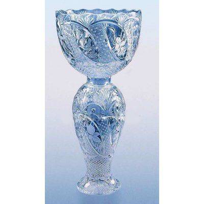 Декоративная хрустальная ваза "Домна Пантелеевна"