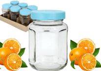 Стеклянная банка с крышкой 375мл Куколь 