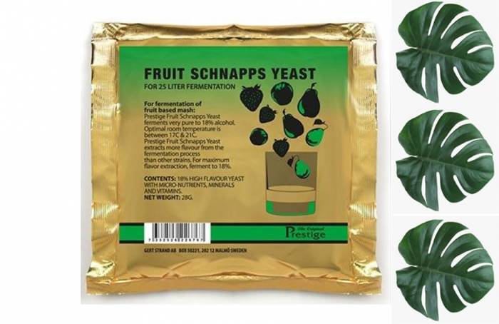 Продажа Турбо дрожжи Prestige Fruit Schnapps 28г Аргус  