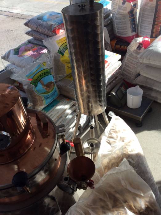 Бытовой самогонный аппарат Польша 92 литра вместительность