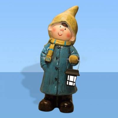 Кай - Новогодняя фигура из полистоуна