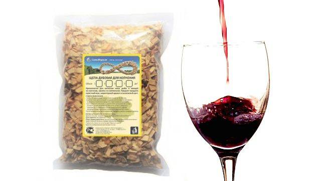 Щепа Дубовая 230 грамм Лепель