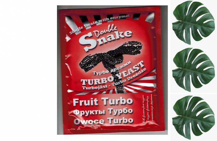 Купить турбо дрожжи DoubleSnake Fruit Turbo Коли