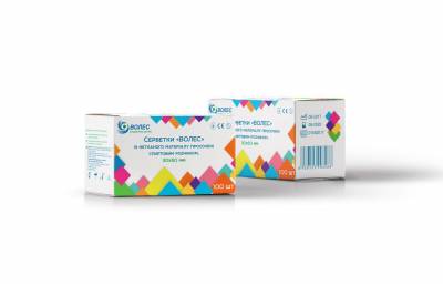 Салфетки спиртовые «ВОЛЕС»