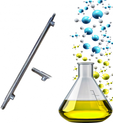 Доохолоджувач прямоточний 8-16 L 330 мм ( вода трубка 8 мм) Евкеладе