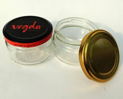 Банки маленькие с широким горлом 100 мл Шайба