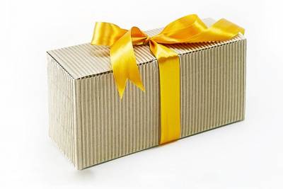 Коробка Омели гофрированная