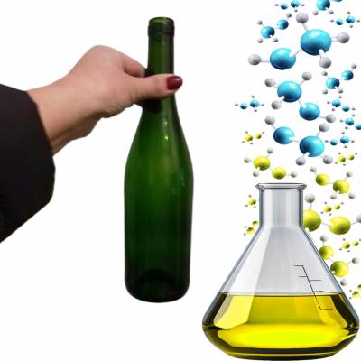 Пляшка винна оливкова Бордоська 0.75 л тільки опт в роздріб немає