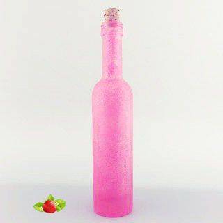 Купить Коралловая стеклянная бутылка Квинт 100 мл с корковой пробкой