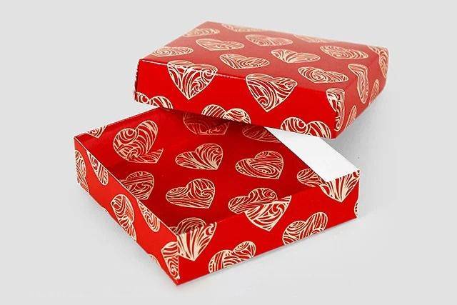 Коробка квадро сердечная Анненкова