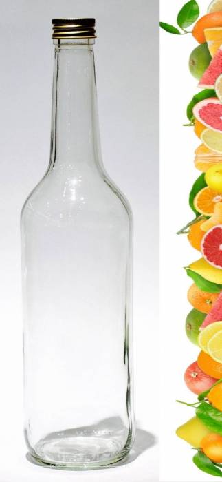 Купити Купити Набор бутылка водочная 0,5 л с пробкой алюминиевой  20 шт Губер в Україні в Україні
