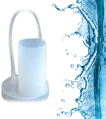 Гідрозатвор НА БАНКУ з трубкою Плутон