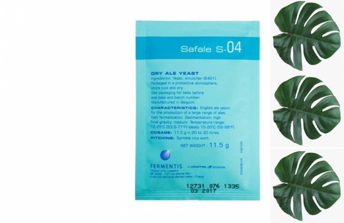 Продажа Дрожжи пивные сухие SAFALE S04 11,5г Аскалаф  