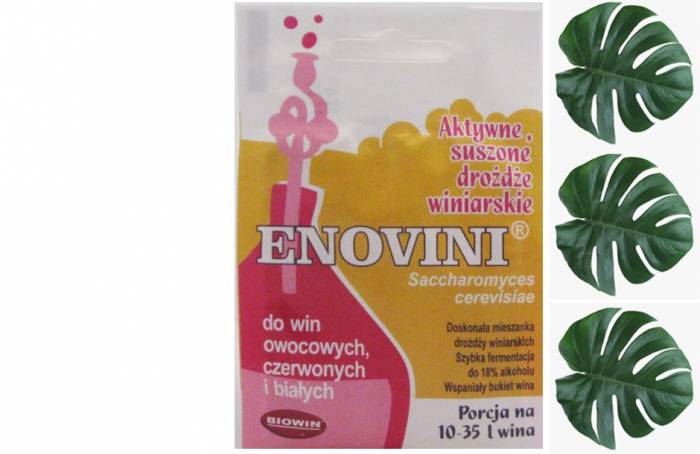 Дрожжи для белого и красного вина Enovini 7г