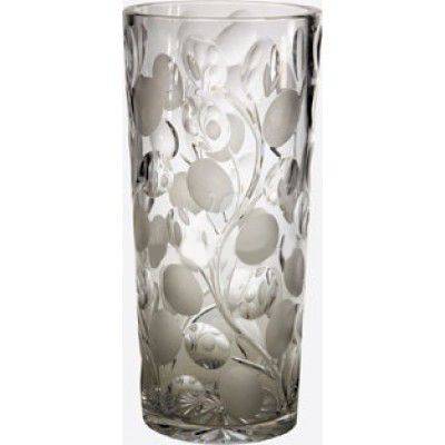 Декоративная хрустальная ваза «Слива»