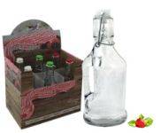 Бутылка с бугельным замком 350мл Афеландра