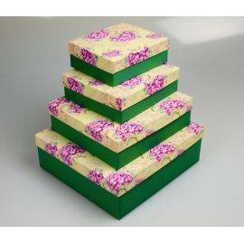 Купити Купити Комплект коробок №50 23*23*8см в Україні в Україні
