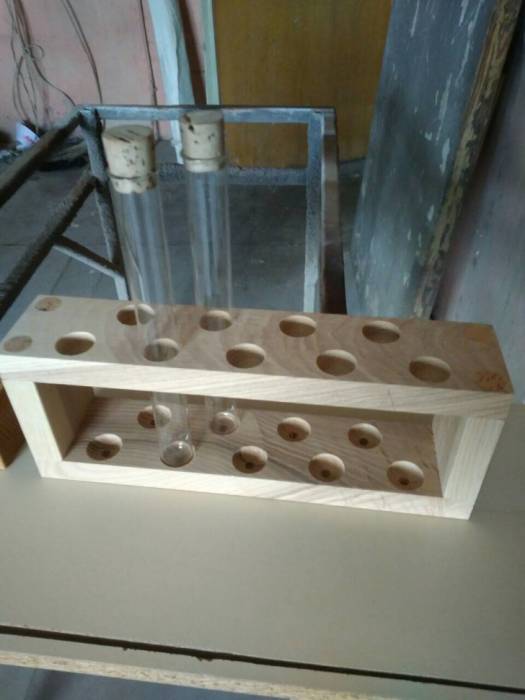 Пробирка декоративная 60 мл в комплекте с пробкой 24x150 мм Мими