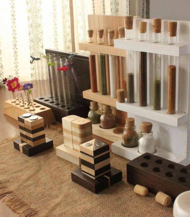 Пробирка декоративная 60 мл в комплекте с пробкой 24x150 мм Мими