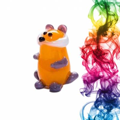 Сувенир из стекла ручной работы Пльзень