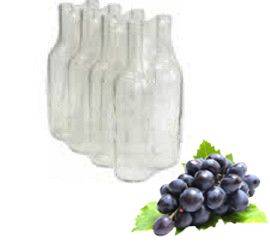 Стеклянная бутылка 0,5л с резьбой Базель