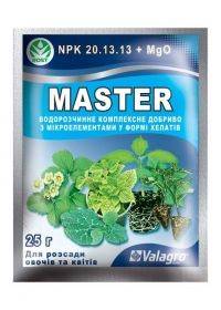 Купити Купити Удобрение Master для рассады овощей и цветов 25 г в Україні в Україні