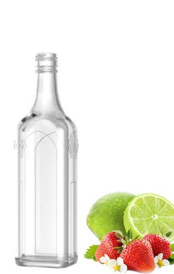 Купити Купити Бутылка из прозрачного стекла "Кано" 0.5 л в Україні в Україні