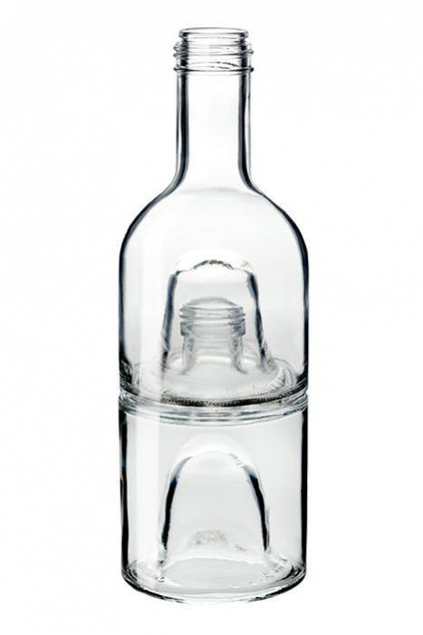 Бутылка из стекла для виски "Инфинити Интай" 50 мл