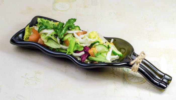 Декор зі скла Ф'юзинг Винна пляшка - гарний незвичайний подарунок