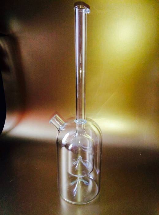 Декор зі скла Ф'юзинг Винна пляшка - гарний незвичайний подарунок