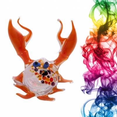 Стекло ручной работы Собака Гизикон