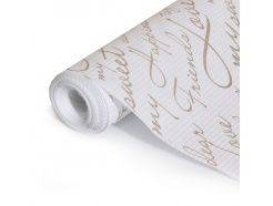 Каллиграфия gold white