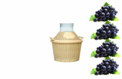 Баллон 5л с широким горлом Дактили