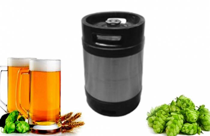 Пивной кег 20Л HITE RUBBER Фитинг S Лансье